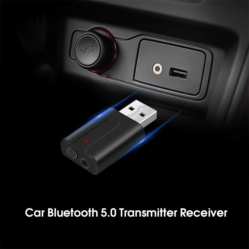 VIKEFON 2 In 1 Bluetooth Trasmettitore Ricevitore RCA AUX Stereo da 3.5mm di Musica TV Per Auto Bluetooth Audio Ricevitore USB Senza Fili adattatore