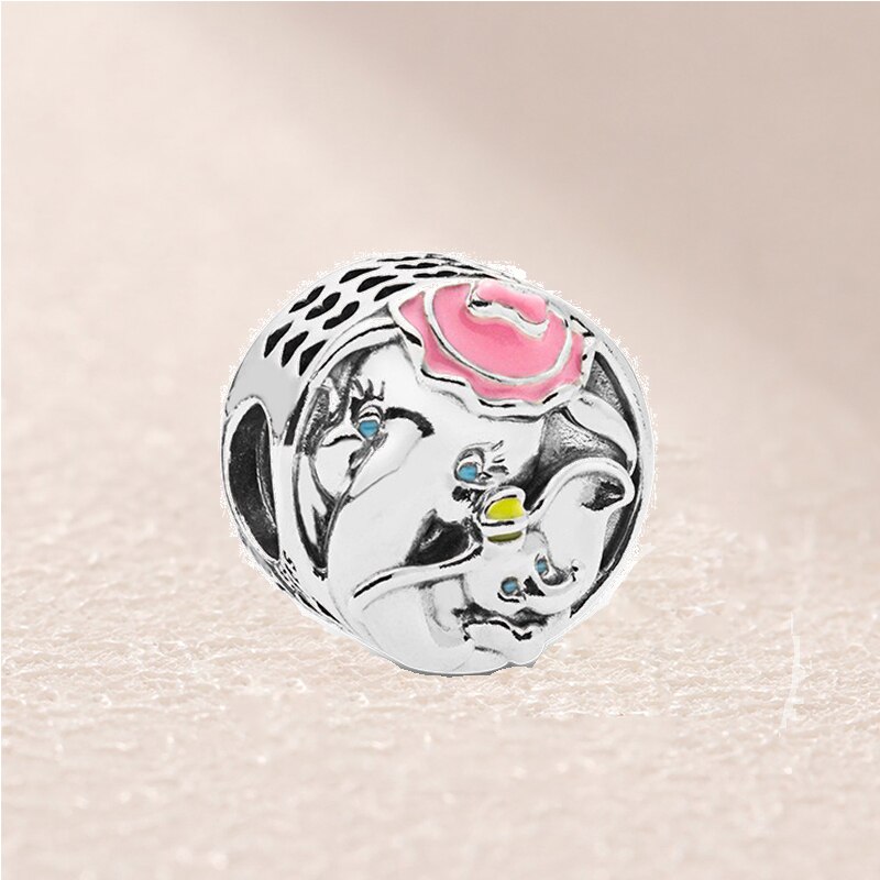 Fahmi Popular 100% 925 Sterling Silver Rose Gold Charm Beads20 Original Jewellery For Women Party Wedding: 797850ENMX