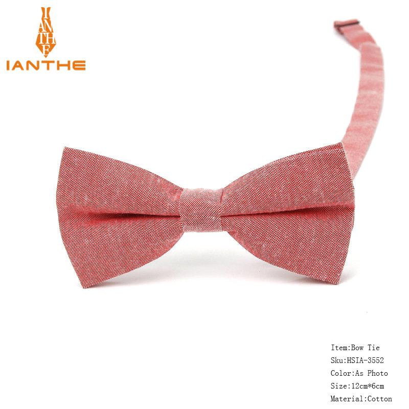 ¡Novedad! Pajarita a la para hombre, corbata de mariposa Lisa pura para hombre, pajarita de boda, lazos de esmoquin, accesorios para hombre,: IA3552