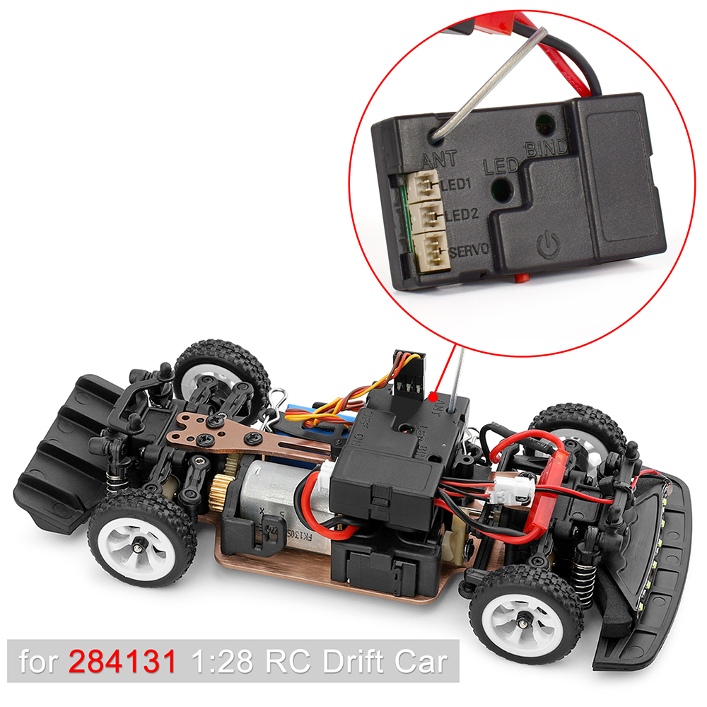 Originele Wltoys muggenauto 1:28 284131 K989 K969 K979 Auto Accessoire Shell/Motor/Ontvanger Board/Differentieel/Servo RC Auto Onderdelen