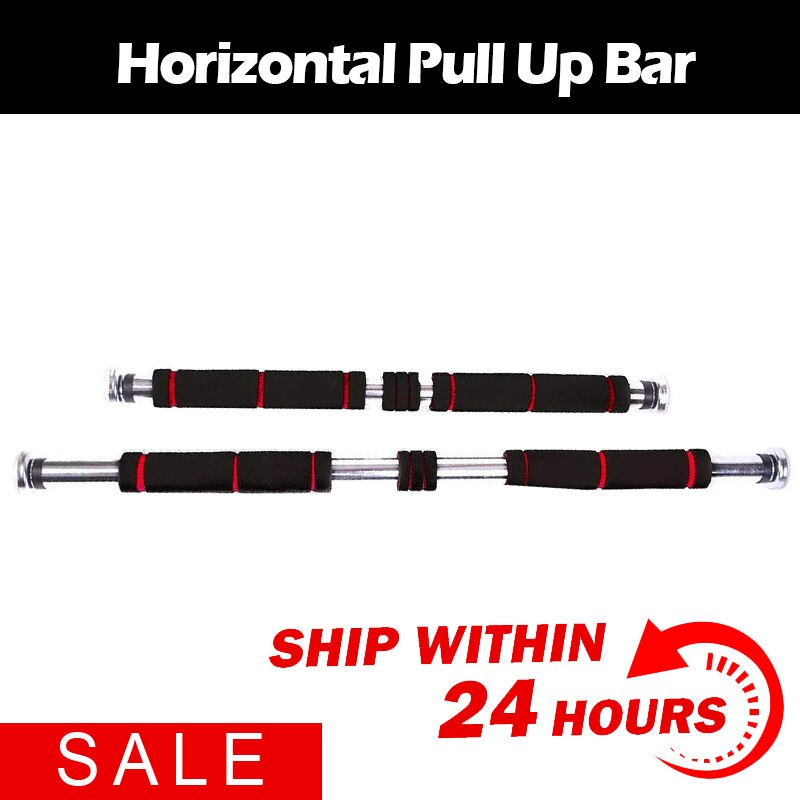 Chin Up Bar Thicken Practical Portable Durable Heavy Duty Home Doorway Pull-ups Exercise Bar Fitness Pole Chin Up Bar 80-130cm