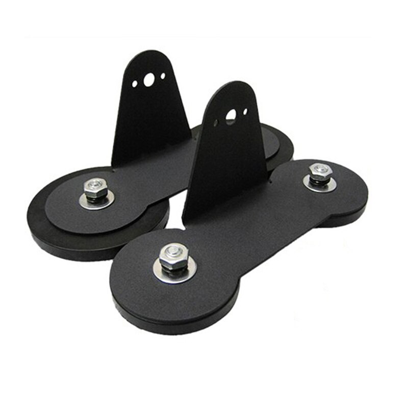 Auxtings 1Pair of Car Magnetic Base Mounting Bracket Lamp Holder LED Work Light Bar Magnet Sucker For Offroad SUV ATV UTB Pickup