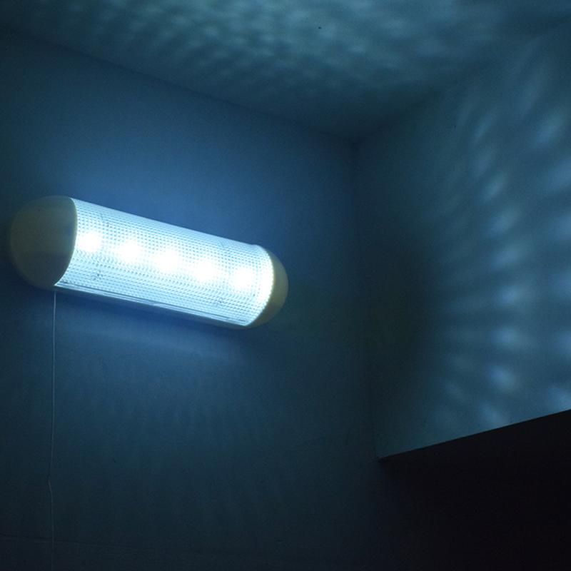 Solar Powered LED Shed Light Outdoor Solar Lamp Wall Indoor Pull Lamp Ultra Bright 5 Led Corridor Garden Yard Garage Light