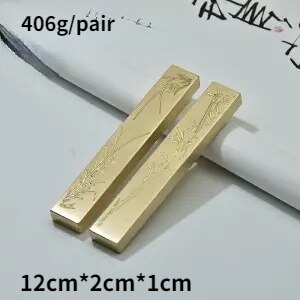 Brass Paperweights Carving Pattern Paperweights Writing Paperweights Xuan Paper Paper Weight Student Supplies: A6