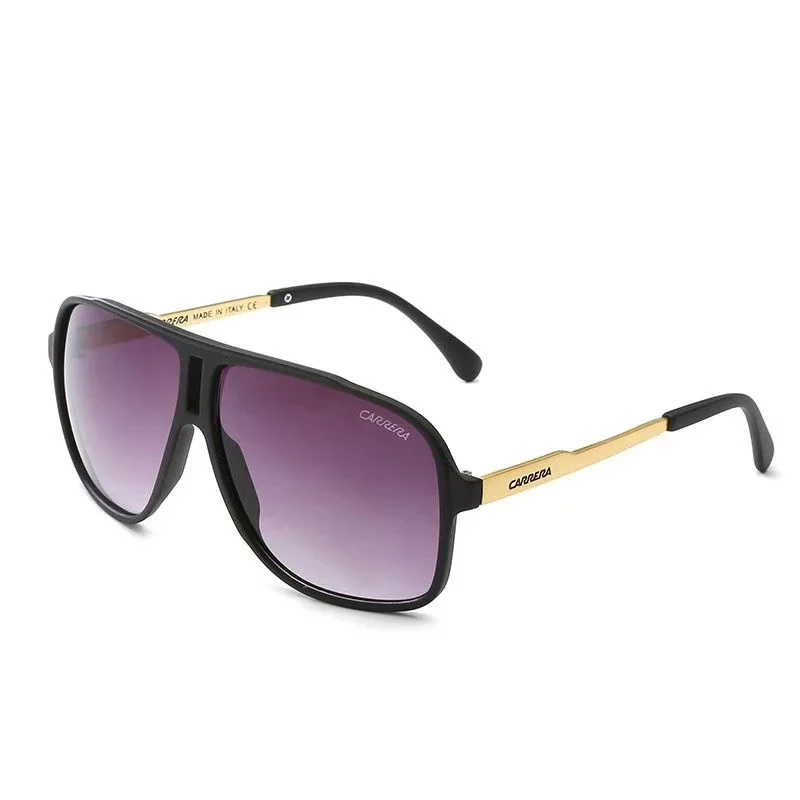Carrera Men Brand Sunglasses Vintage Sun Glasses Men Women Big Square Oversize Colorful Outdoor Sports Driving Eyewear CA020