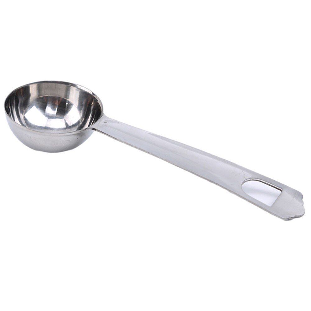 20ML Metal Coffee Scoop Thicken Stainless Steel Smooth Tablespoon Measuring Spoon Kitchen Bar Tools Coffee Spoon Koffielepel