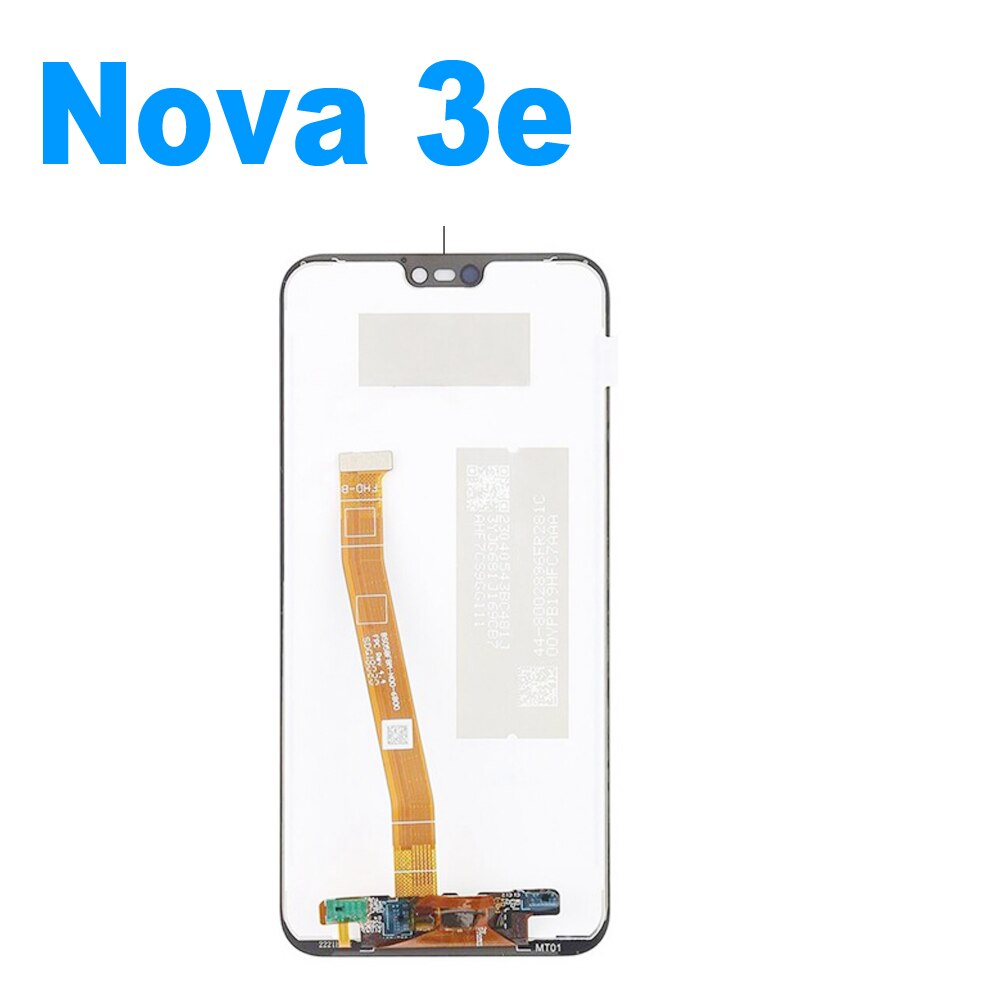 For Huawei Nova 3 LCD Display Touch Screen PAR LX1 LX9 Nova 3i LCD INE LX2 L21 Nova 3e Display ANE LX3 L23 LCD Nova3 Replacement