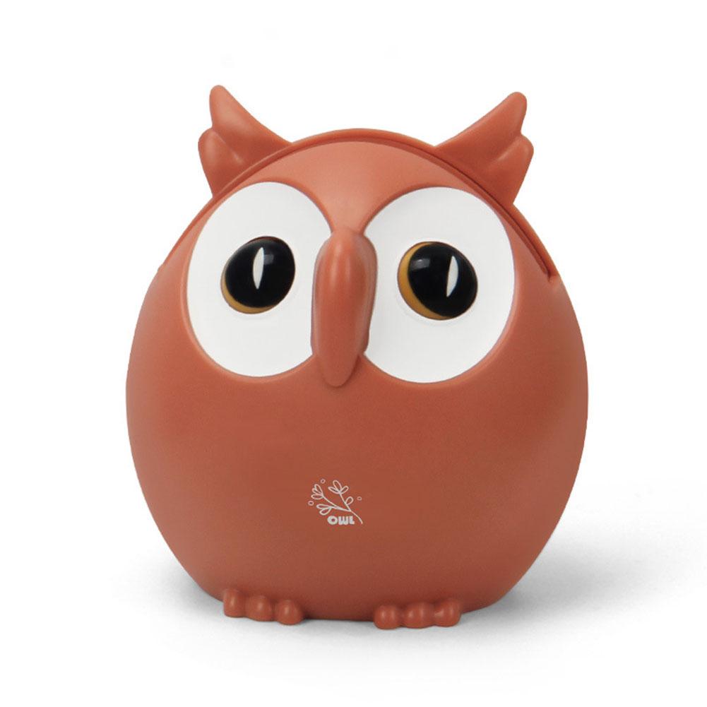 Plastic Cartoon Owl Music Box Party Souvenir Xmas Birthday Home Ornaments and Beautiful Patterns Fashionable