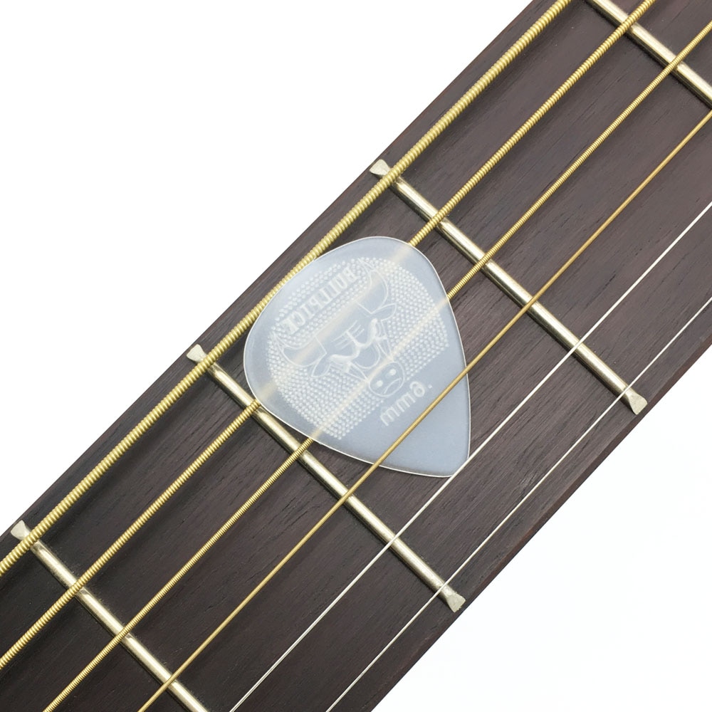 12pcs Bull Head 0.6mm 0.73mm Guitar Pick Super Durable Nylon Non-slip Mediator Acoustic Electric Guitarra Strings Strum