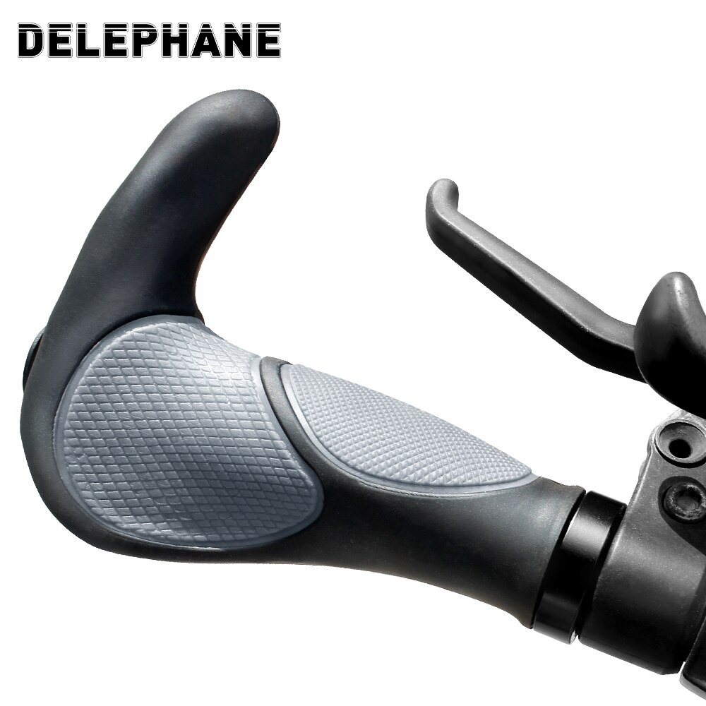 Bike Handlebar Grips Ergonomic Mountain Bike Grips Aluminum Double Lock-on MTB BMX Scooter Downhill Foldable Urban Bicycle Grips