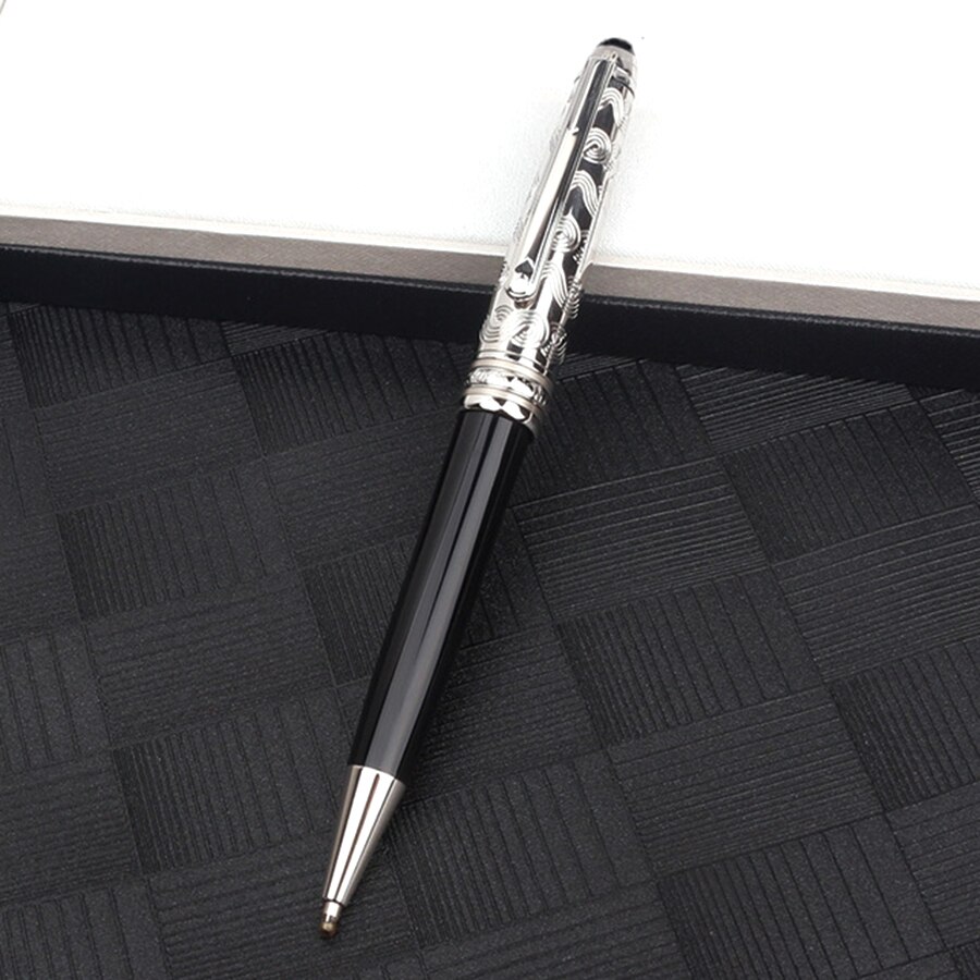 Luxury Pen (Around the world in 80 days) Two colors 163 Roller Ballpoint Pens Stationery Office School Supplies: 5 / No Box