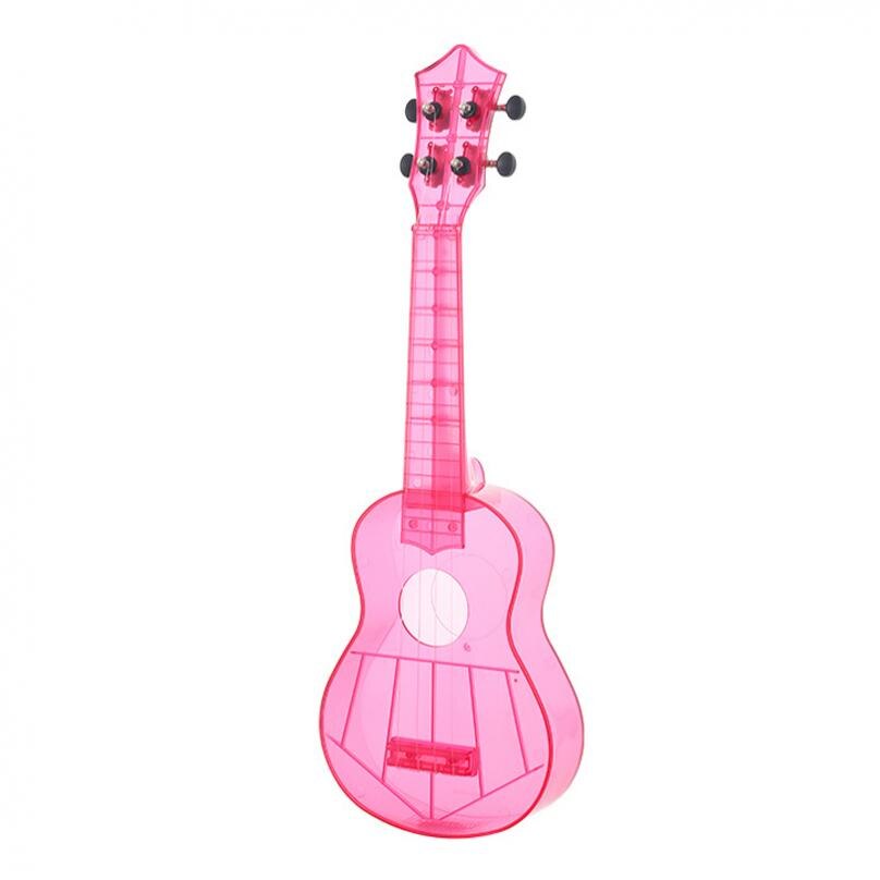 21Zoll Sopran Ukulele transparent PC Material Integral- Unibody Leicht Süssigkeit Colored 3 Saiten Gitarre