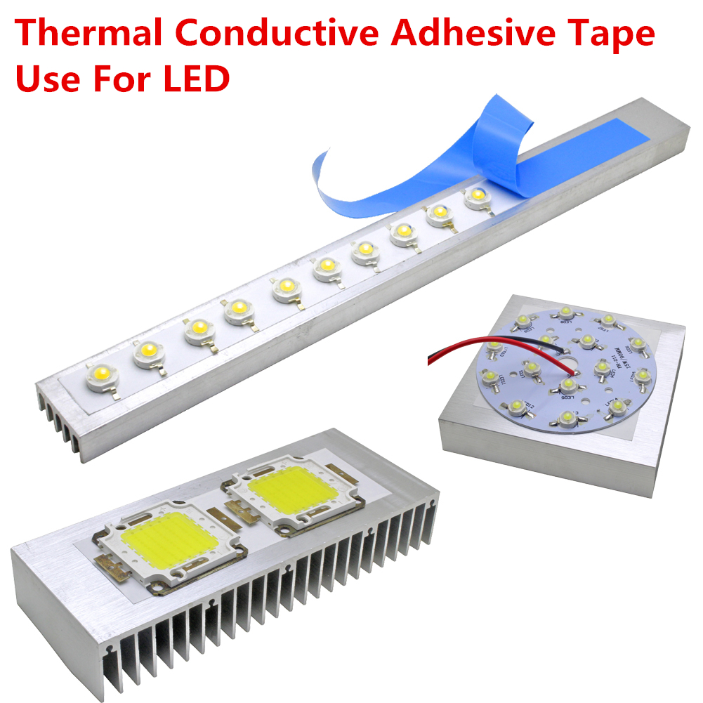 8 Model 5m/Roll Thermally Conductive Adhesive Transfer Tapes Double Sided Sticker For Electronic Heatsink LED Strip Chip IC PCB