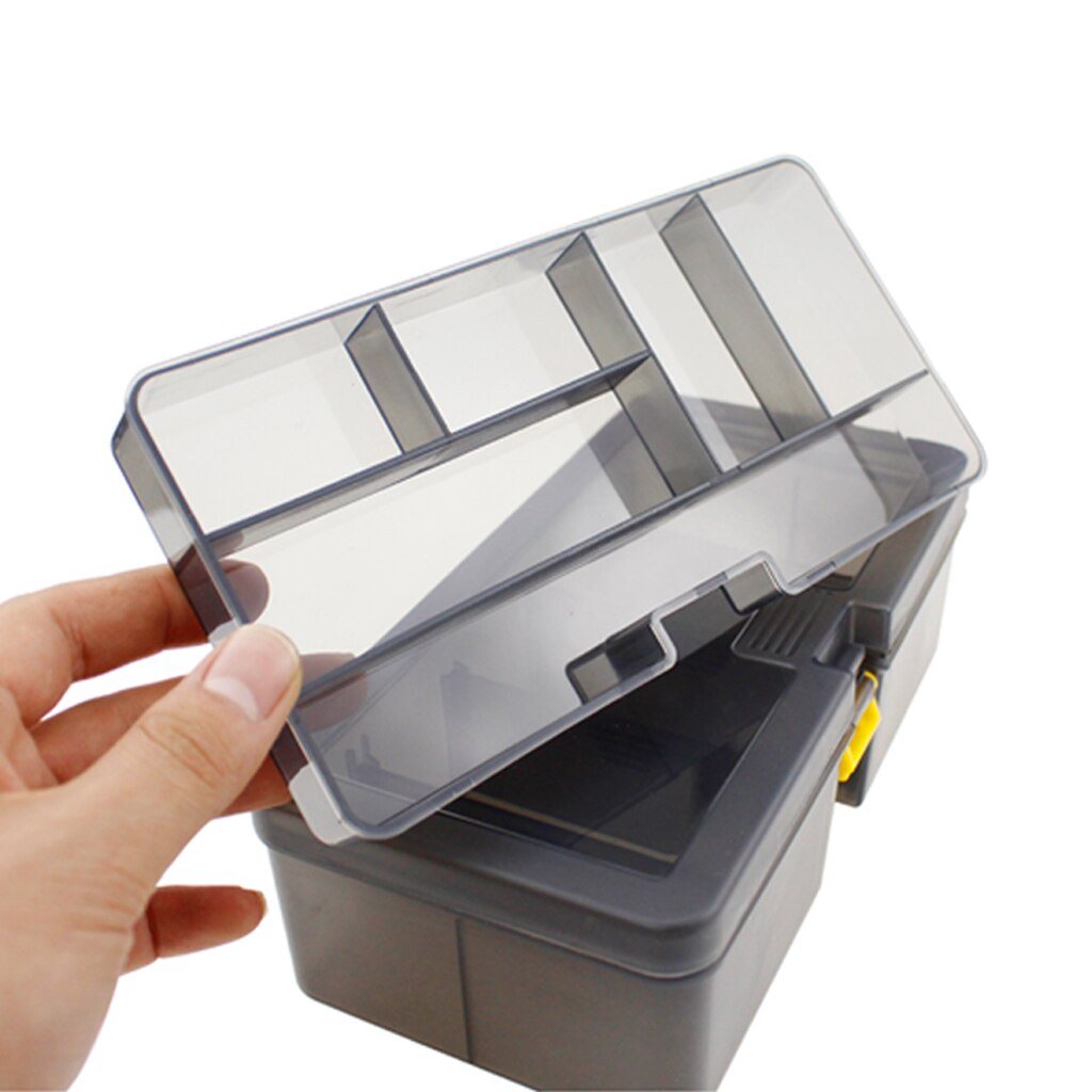 Premium Fishing Tackle Box Fishing Lure Storage Durable Impact With Dividers Fishing Tackle Case for Fisherman