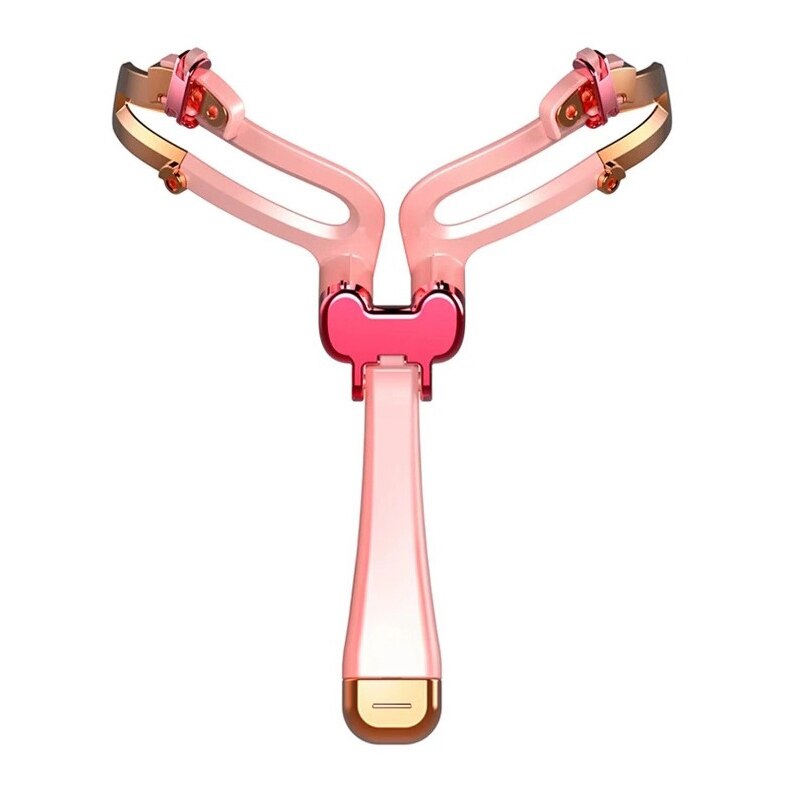 Adjustable Eyebrow Shapes Stencil Makeup Model Template Tool SCI88: pink