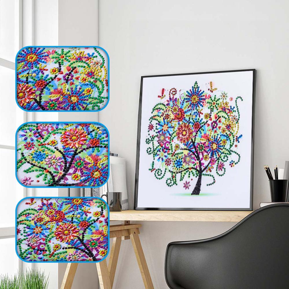 Special Shape Diamond Painting DIY 5D Part Diamond Cross Stitch Kit Crystal Rhinestone embroidery Art: 5