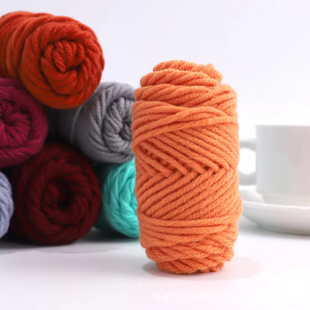 10 Colors Wool Yarns Wool Rolls DIY Poke Punch Needle Embroidery For Starter Craft Tools Set Handmade Woven Wool Tool