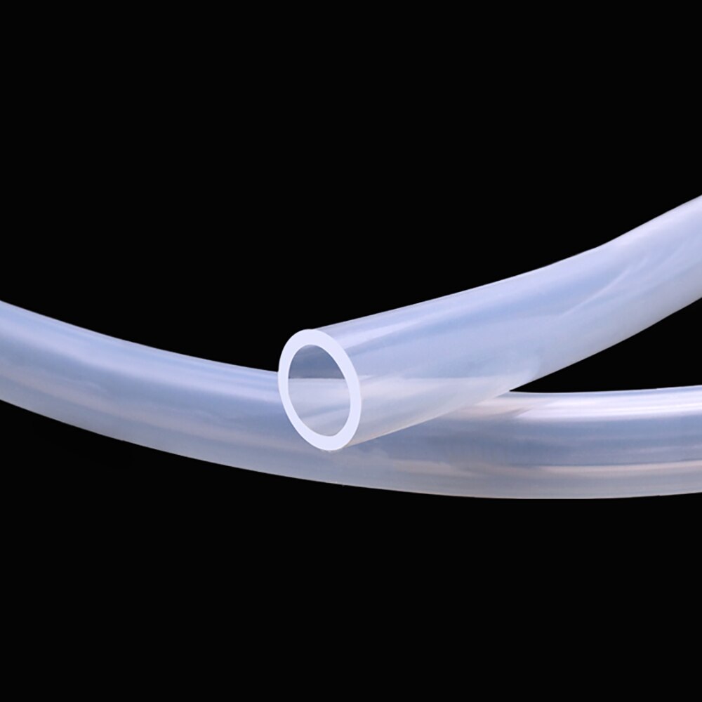 Tubo de silicona transparente para elaboración de cerveza, manguera Flexible de alta temperatura, para acuario, aire 9/10/12/16/25MM, 1 metro