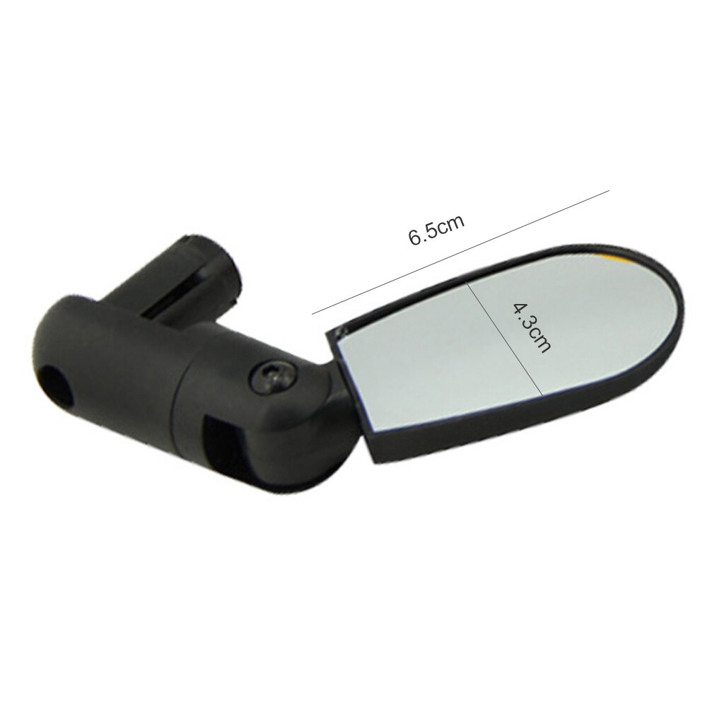 Bike Rearview Mirror Bicycle Accessories Cycling Road Mountain Bike Handlebar Wide Angle Rear Rotate View Mirrors 1pcs