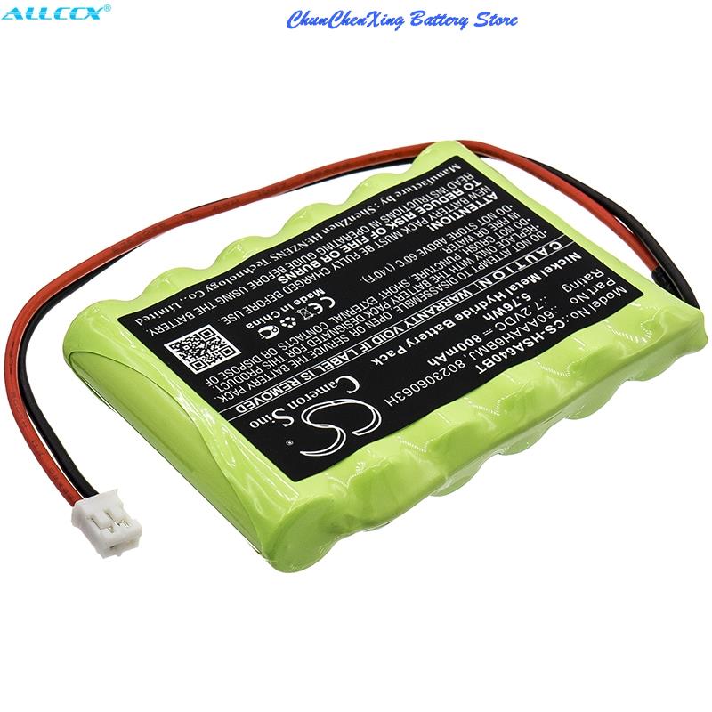Cameron Sino 800mAh Battery 60AAAH6BMJ for Yale Easy AI, Easy EF, Easy Fit, HSA6400 Premium Alarm Control Panel, HSA6410 Panels