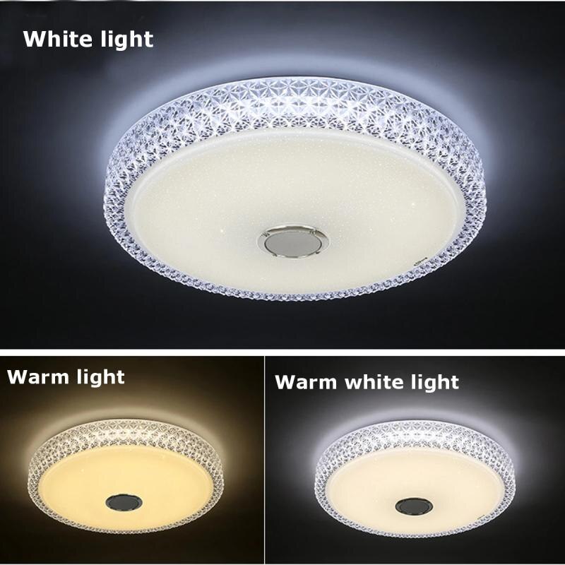 110-220V Modern RGB LED Ceiling Lights Home lighting APP bluetooth Music Light Bedroom Lamps Smart Ceiling Lamp+Remote Control
