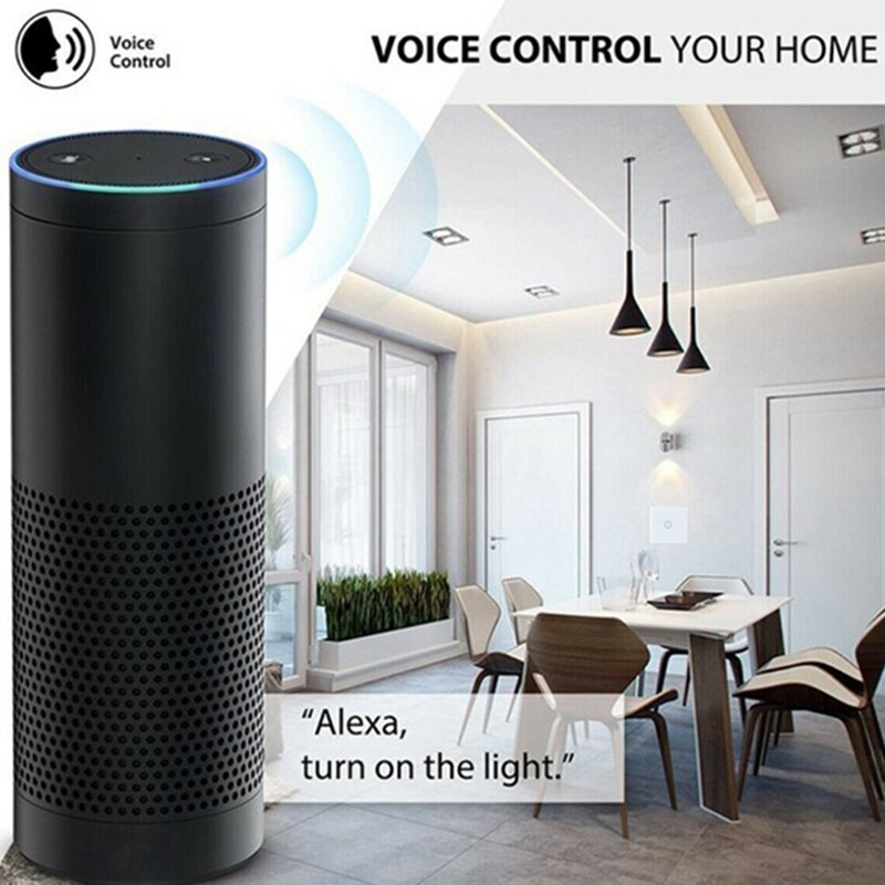 Wifi smart lyskontakt 86 type kontakt kontaktpanel praktisk app kontrol  ac 100-240v til smart life app tuya app eu stik