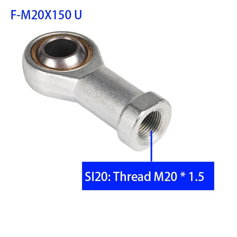 Rod End Joint Bearing Internal Thread Metric Female Right Hand Connector SI5/SI6/SI8/SI10/SI12/SI14 PHSA T/K Ball Bearing: SI20