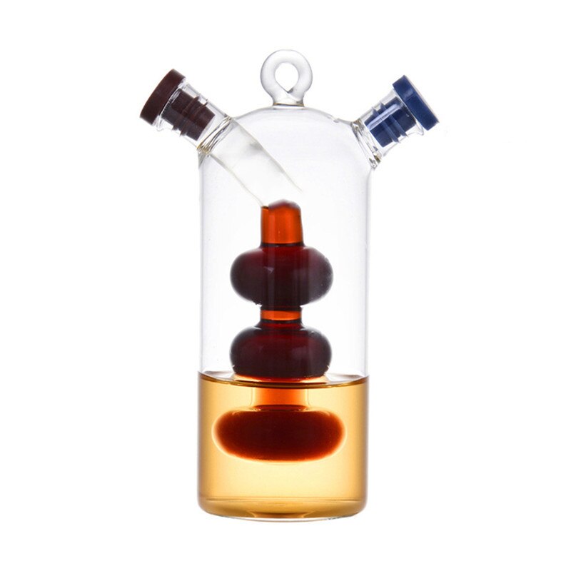 Decantador de doble capa para vino y especias de cocina botella de almacenamiento de galss frasco de almacenamiento de condimento de aceite: FH 923P