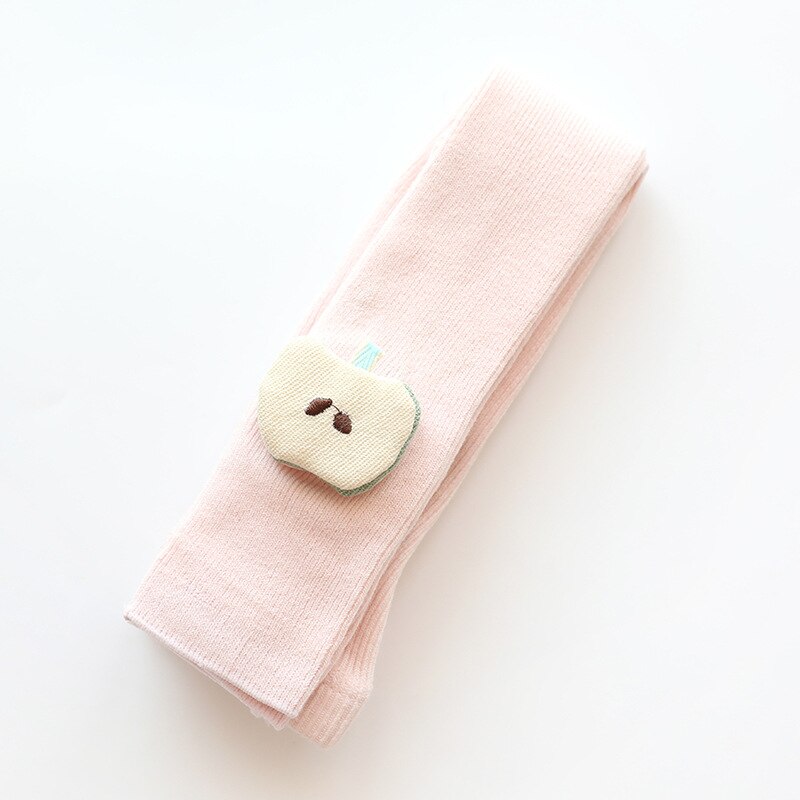 Herbst Und Winter Neue Warme Bein Socken freundlicher Neun Punkte Nette Warme Socken Baby Warme Socken Nette freundlicher körper Socken: Rosa / 0-6M