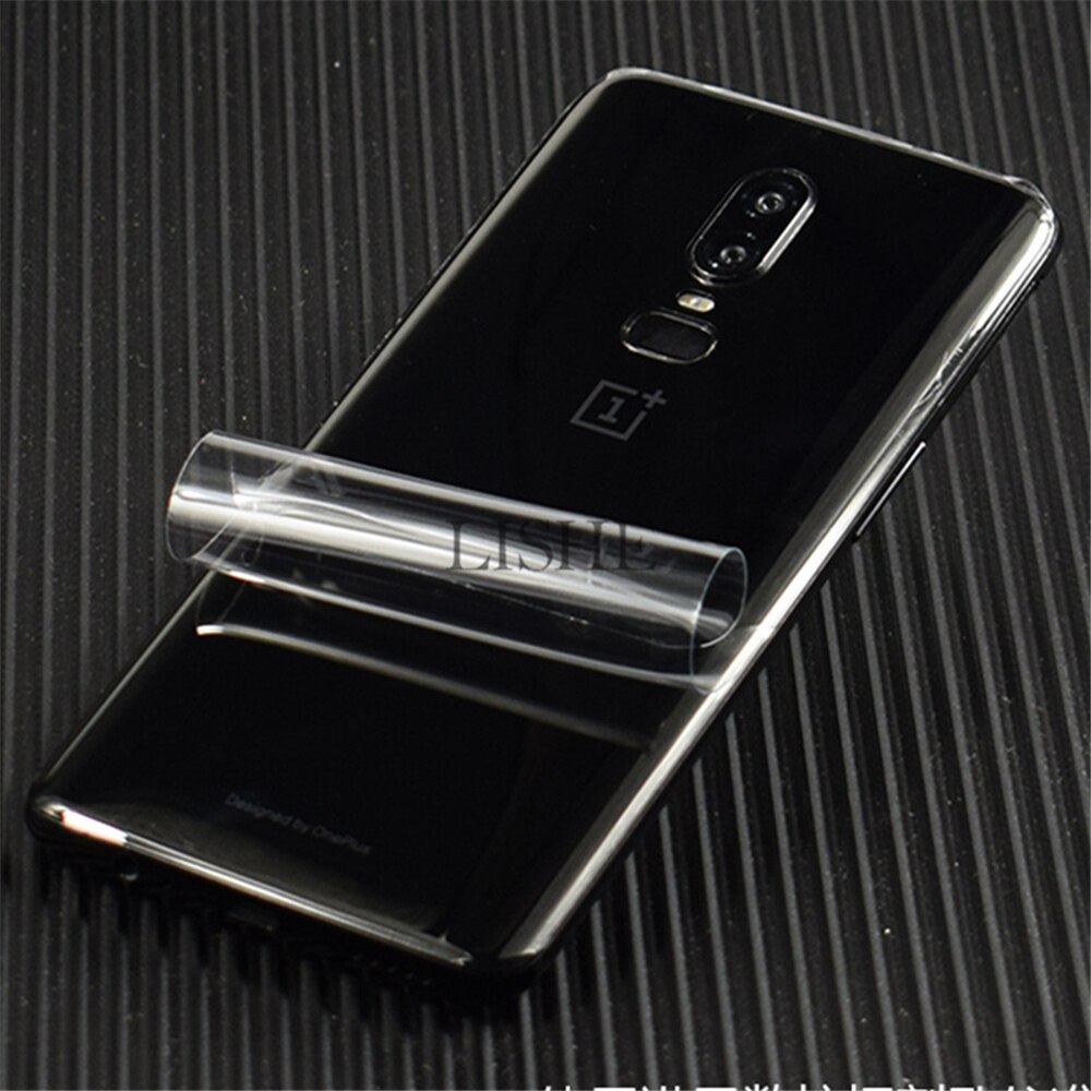 Anti-fingerprint HD Transparent Back Film Sticker For OnePlus 6 6T 7 7 Pro Dustproof Waterproof Skin Back Screen Protector Films