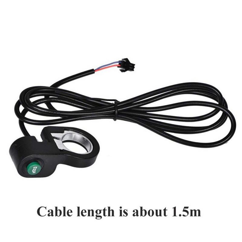 Elektrische Fiets Claxon Schakelaar Knop Motorfiets Scooter Bike Plastic Hoorn Signaal Schakelaar Knop Voor 22.5Mm Stuur