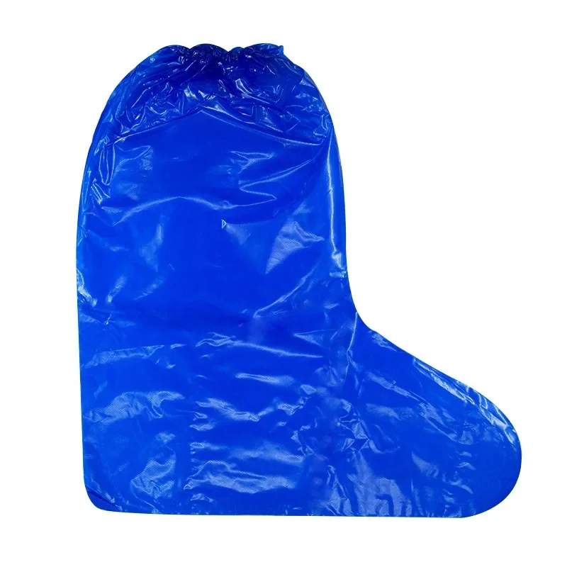 Couvre-chaussures de pluie de poulet imperméable, couvre-pieds en plastique non ald, épais, résistant à l'usure, isolation extérieure