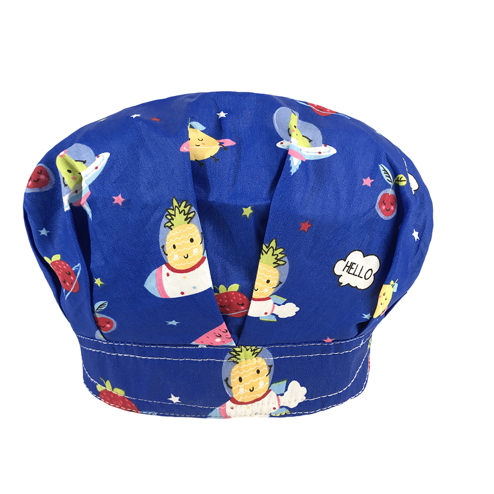 men and women Floral printing adjustable Scrub hats beauty salon Scrub Caps spa laboratory cute fluffy working hats: 32050
