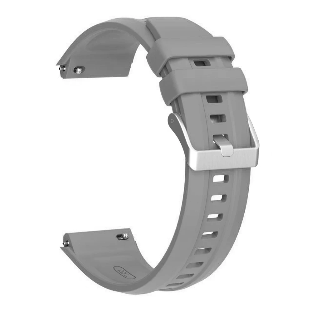 Official Strap For Huawei Watch GT 5 Pro Sport Silicone Bracelet For Huawei Watch GT 5 Pro Smartwatch Replacement Bands Correa: Coal Black