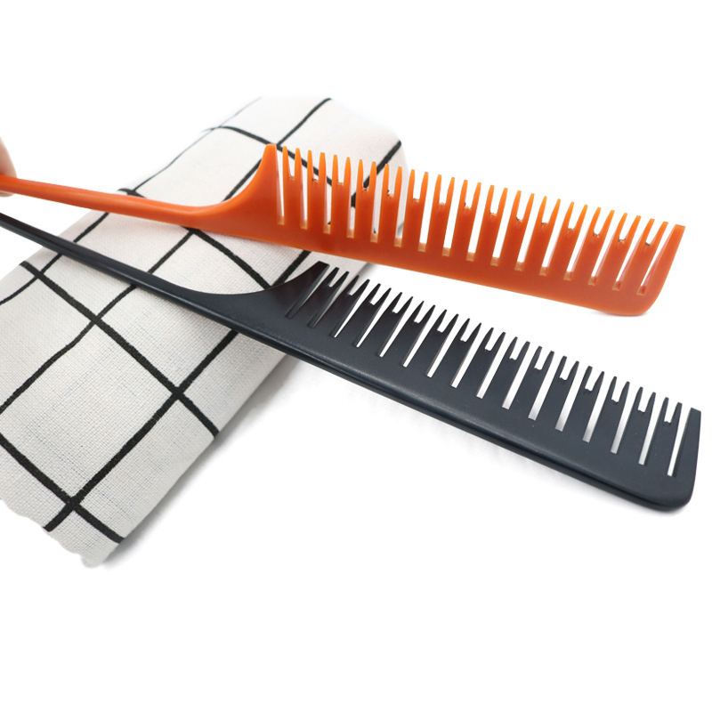 Peigne pour salon de coiffure, peigne pour teinture des cheveux, peigne de coiffure, broche résistante à la chaleur, queue de Rat, antistatique, pour raie séparée