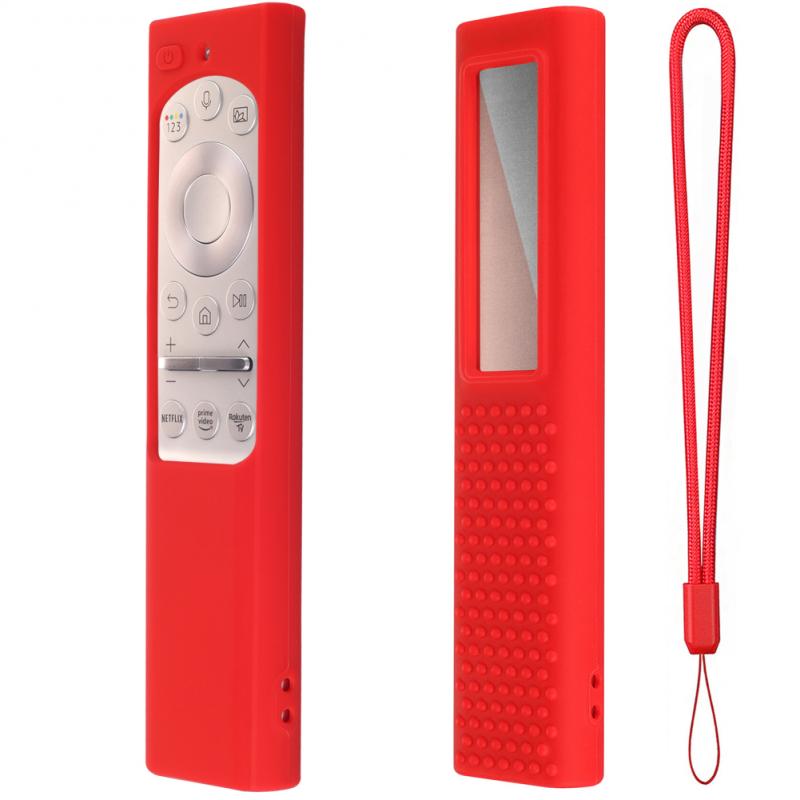 Suitable For Samsung TV TV Solar Charging Remote Control Protective Cover BN59 Silicone Covers Remote Control Cases: 02