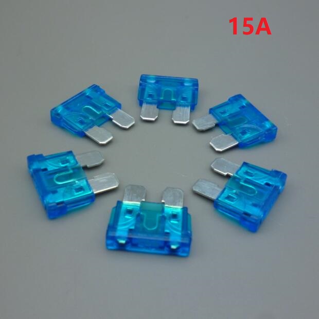 Shhworldsea medium bil blad sikringer sortiment standard sikring 1a 2a 3a 5a 7.5a 10a 15a 20a 25a 30a 35a 40a bil bil lastebil