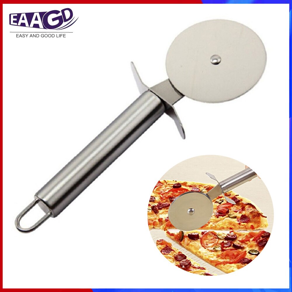 Stainless Steel Pizza Cutter Wheel, Stainless Steel Razor Sharp Cutter, Pizza Wheel, Pizza Slicer - For Pizza Lovers