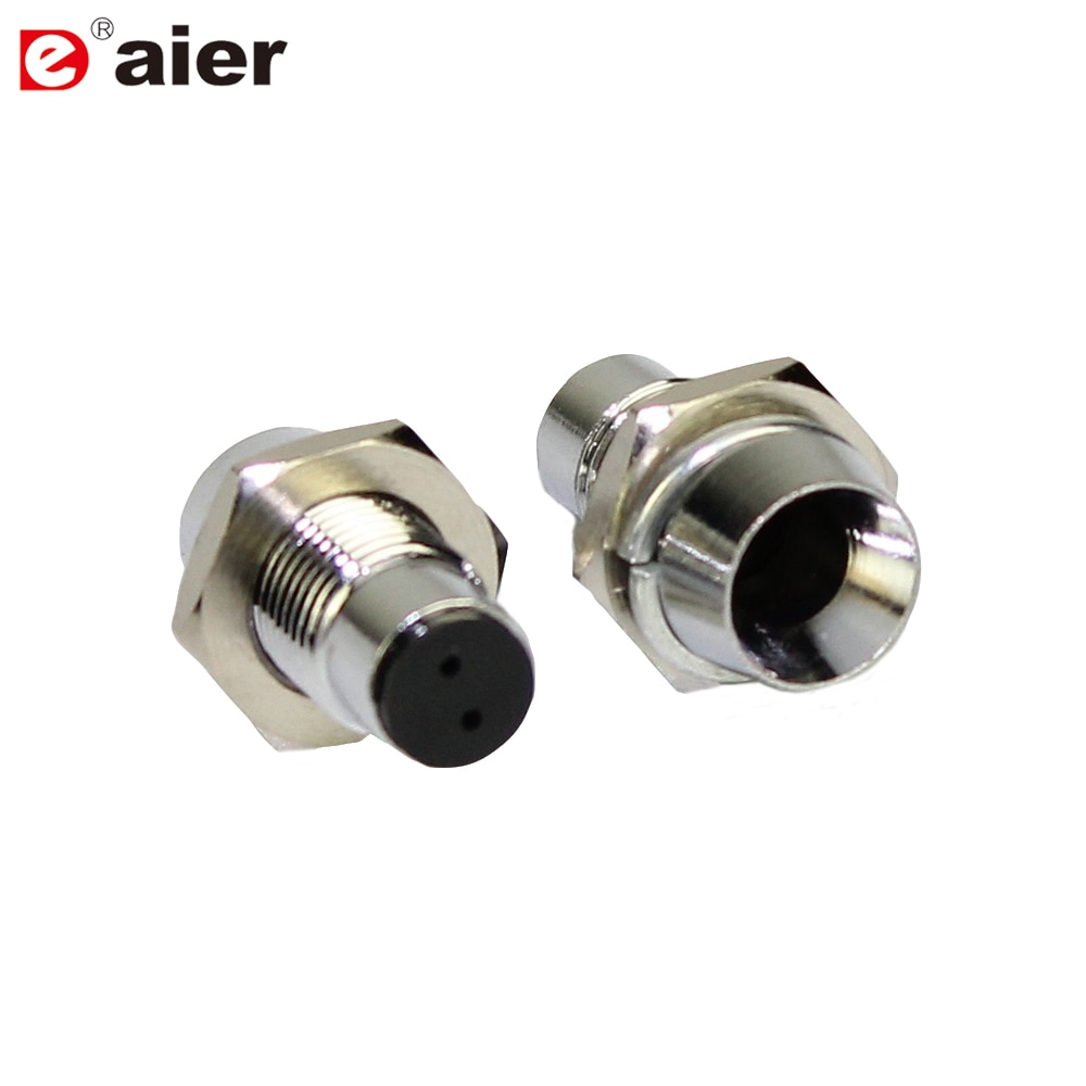 20PCS Metal Chrome Threaded Convex Type 5mm LED Holder Lamp Holder Mount Panel Display