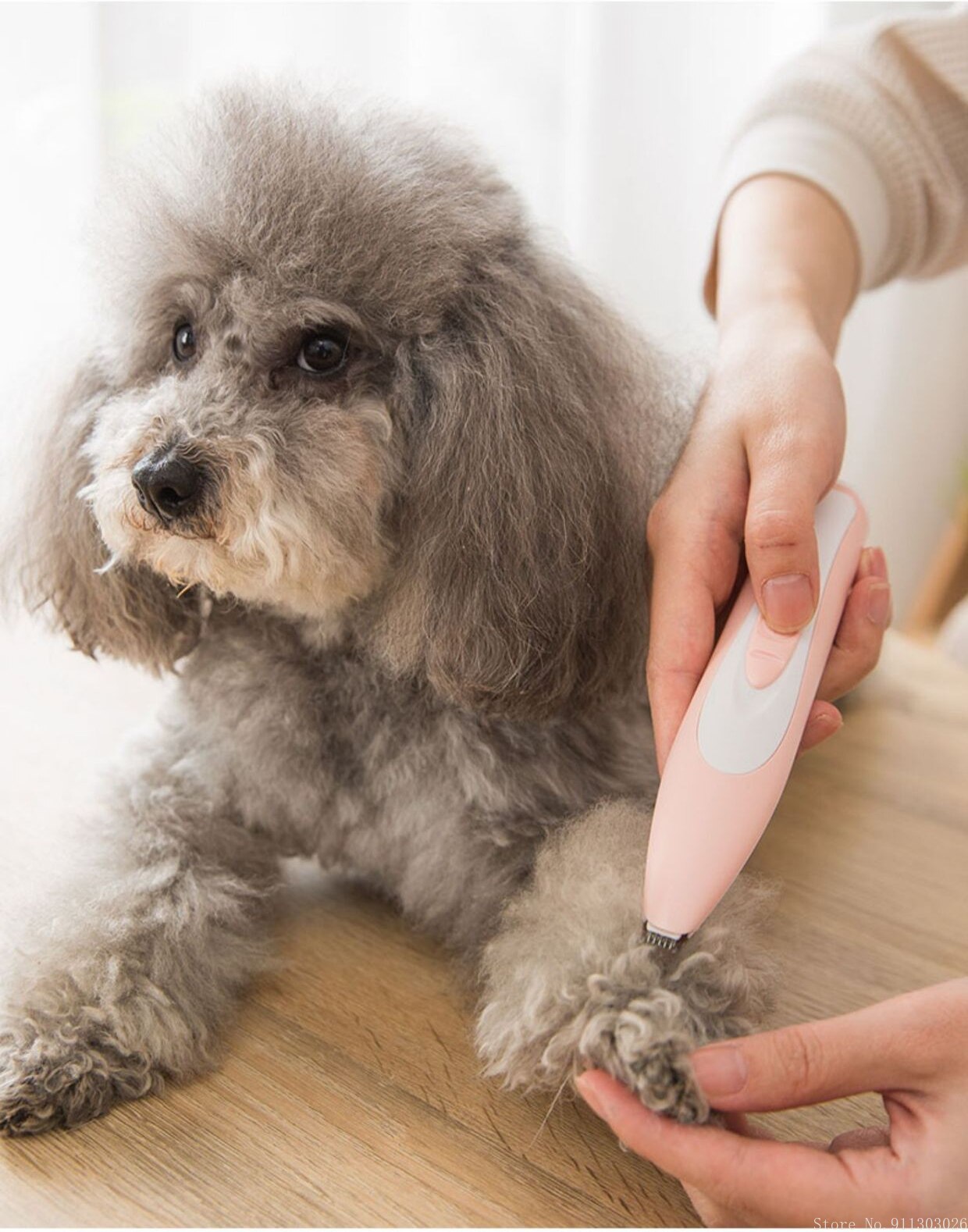 Electric Dog Clippers Pet Foot Hair Trimmer Dog Grooming Hairdresser Dog Shear Butt Ear Eyes Hair Cutter Pedicure