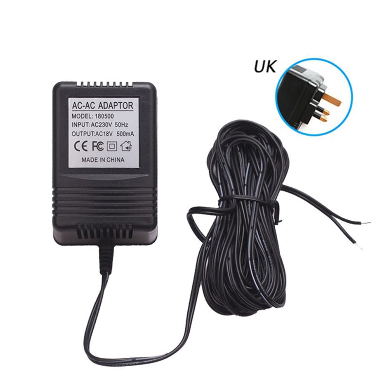 18V 500mA UK/EU/uns-stecker Netzteil Adapter Transformator Ladegerät für WiFi Drahtlose Türklingel IP Video Gegensprechanlage Ring Kamera Zugriff