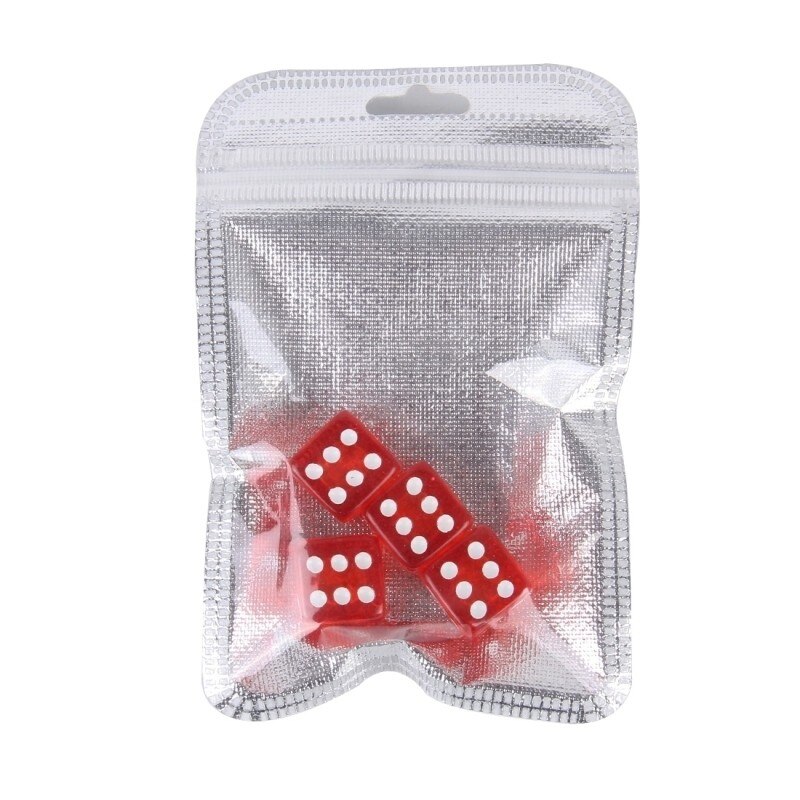 Bouchon Valve Pneu Voiture rouge Forme de dé plaqué en plastique 4PCS Universel Tire Stem Cap