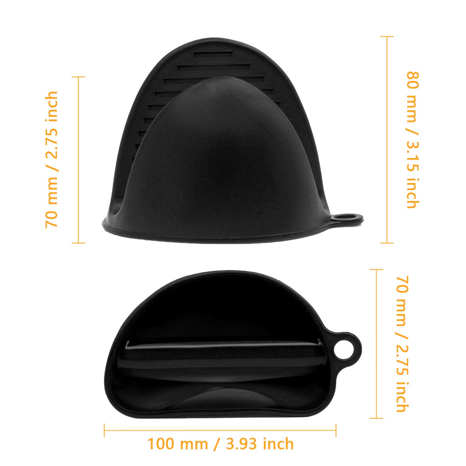 2 stücke Ofen Handschuhe Silikon Hitzebeständige Preis Handschuhe Anti Verbrühungen Nicht Unterhose Handschuhe Clips Topf Halfter Kochen Backen Ofen handschuhe