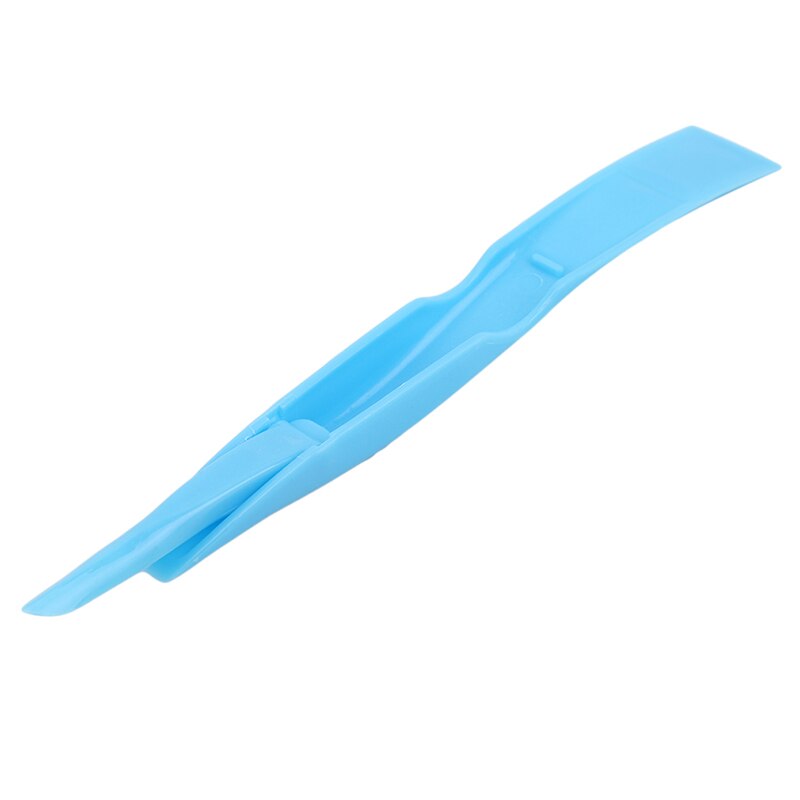Multi-function Kitchen Baking Tool Scraper Oil Plate Scraping Oil Scraper Cleaning Tool Kitchen 1Pc Soft Scraper: blue