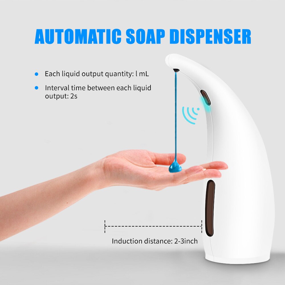 automatic soap dispenser touchless sensor Infrared Hand-free Touchless Soap Dispenser Auto Hand Soap Dispenser Bathroom Kitchen