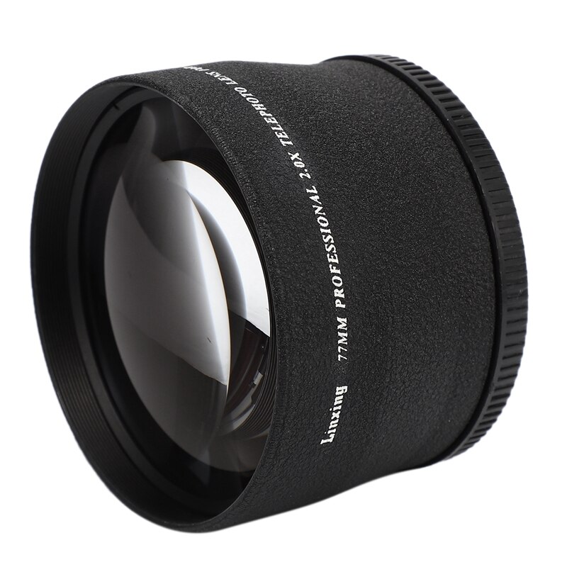 NEWYI 77mm 2.0X télé lentille de CONVERSION professionnelle de lentille numérique de luxe Super haute résolution