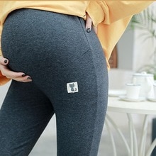hipsters maternity dresses pregnant women nine points stomach lift leggings XL pregnant women trousers