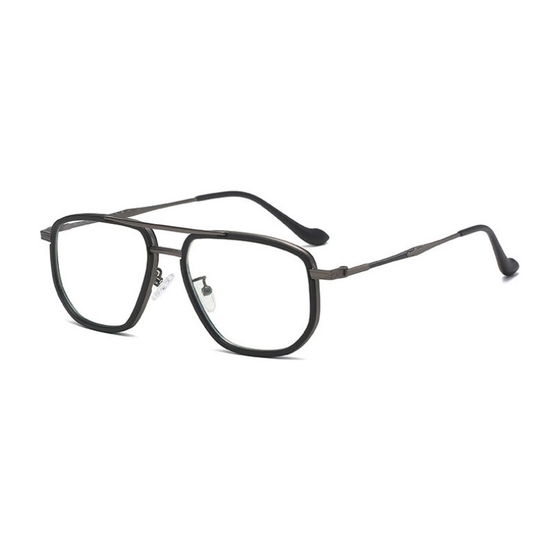 Lunettes aviateur de styliste, Style pilote, monture de lunettes anti-lumière bleue pour hommes et femmes