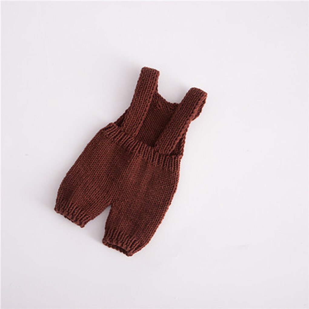 Bébé barboteuses bébé jarretelle tricot prise de Photo 0-1 mois petits garçons filles mignon combinaison