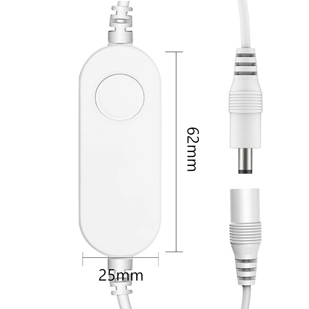 DC12V-24V Mini Zigbee Lighting Dimmer Led Dimmable 5050 3528 Single Color LED Strip Light Controller Work With H-u-e Smartthings